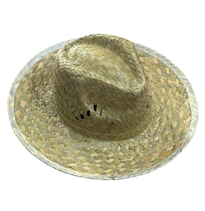 Factory Supply <b>Straw</b> <b>Hat</b> with Ventilation Holes Natural Color From Vietnam Bulk Supply <b>Summer</b> Plain <b>Straw</b> <b>Hats</b> - Product Image 1