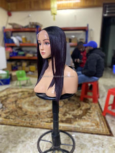 วิกผมเรมี่สีแดงเบอร์กันดี 99J ขนาด 30 นิ้ว แบบตรง พร้อมเชือกผูกแบบใส ความหนาแน่น 250% สำหรับผู้หญิง - Product Image 6