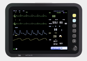 <span class=keywords><strong>Monitor</strong></span> de Sinais Vitais Portátil Rayman RM01-001 de 12,1 polegadas com Múltiplos Parâmetros, Dispositivo Médico Certificado CE - Product Image 4