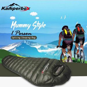 Saco de Dormir Kamperbox para Invierno, Cálido e Impermeable, para Acampar y Turismo - Product Image 3