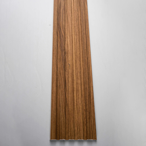 3D rãnh trong nhà trang trí nội thất Bảng điều khiển tường hạt gỗ PVC WPC tuyệt vời bảng tường ốp - Product Image 5