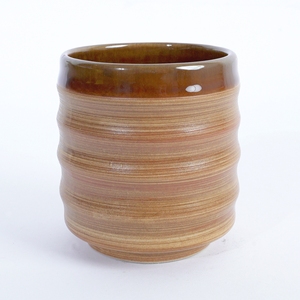 Taza de Té de Cerámica Acanalada de Color Natural para Restaurante Japonés, Vajilla para Cafetería - Product Image 2