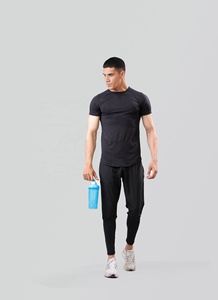 T-shirt de sport personnalisé pour homme, haute qualité, 100 % coton épais, coupe oversize, style streetwear, vente en gros, OEM, nouveau style 2026 - Product Image 3