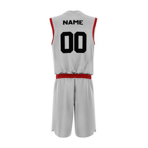 Ensemble de maillots de basket-ball personnalisés sublimés pour hommes, tenue d'entraînement d'équipe, vêtements de basket respirants, vêtements de sport en mesh à séchage rapide - Product Image 6