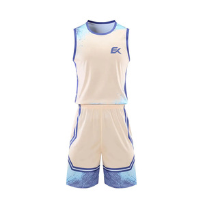 Conjunto de Camiseta de Baloncesto Sublimada Personalizada, Camiseta sin Mangas para Hombre con Pantalones Cortos, Ajuste Regular, Transpirable, para Todas las Temporadas, Ropa Deportiva para Adultos - Product Image 2