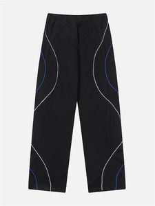 Jean ample en denim délavé vintage pour homme avec logo personnalisé, coupe décontractée, effet usé, OEM - Product Image 6