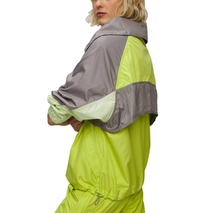 Conjunto Deportivo de 2 Piezas para Mujer, Chaqueta Cortavientos con Cremallera y Pantalones, Traje Deportivo de Nailon para Primavera - Product Image 6