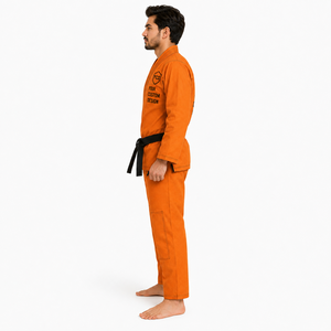 Uniforme de Jiu-Jitsu Brasileño (BJJ) Gold Weave, Preencogido, de Algodón con Tejido Perlado, Pantalones Reforzados, Ropa de Entrenamiento Profesional para Academia - Product Image 2
