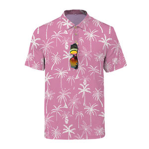 Golf de haute qualité pour hommes, en coton 100% solide, personnalisable, OEM, séchage rapide, impression par sublimation, logo, UV50 - Product Image 4