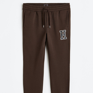 Pantalones de chándal personalizados de algodón 100% vintage de alto gramaje, lavados al ácido, lisos, de felpa francesa, con cintura elástica, de tiro medio. - Product Image 4