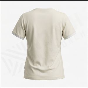 Conjunto de 2 Piezas de Ropa Casual de Verano para Mujer, Camiseta con Estampado Sólido y Pantalones Cortos de Lona, Conjuntos Personalizados en Oferta - Product Image 2