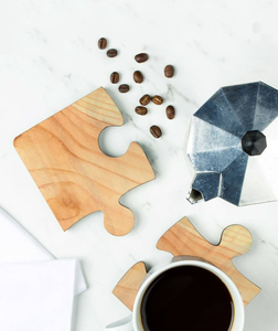 Sous-verres en bois faits à la main, créatifs et uniques, pour jeux de table et décoration intérieure - Cadeau original en bois à prix abordable - Product Image 5