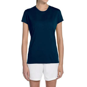 Camisetas de secado rápido New Look para mujer, camiseta de manga corta con logo personalizado de la mejor calidad para mujer. - Product Image 1