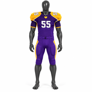 Uniformes de Fútbol Americano para Hombre al por Mayor, de la Mejor Calidad, Material de Poliéster, Todos los Colores, Precio de Fábrica, Uniforme Sublimado - Product Image 5