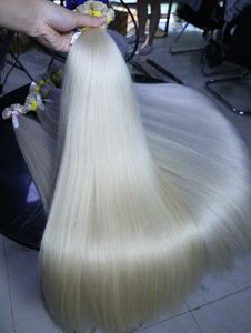Hot 2025 Vietnamese Human Hair Bulk Platinum Color Precio al por mayor Envío en todo el mundo - Product Image 5