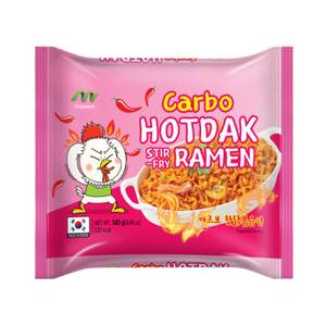 [YNK INTERNATIONAL KOREA] Nouilles instantanées Hotdak Carbo, ramen croustillant épicé et crémeux, vente en gros - Product Image 1