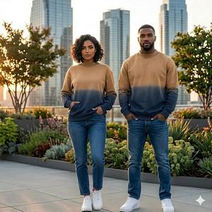 Sudadera para Hombre de Calidad Superior, Personalizada con Estampado, Material de Algodón, Estilo Urbano, Lavado Ácido, Parches, Sudadera para Hombre - Product Image 5