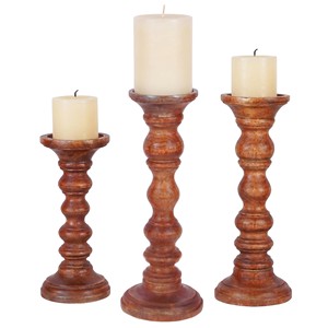 Ensemble de porte-bougies carrés en bois de manguier faits à la main Aqdus Saleem AS-MF01 - Vente en gros de décorations pour la maison, bougeoirs d'Inde - Product Image 1