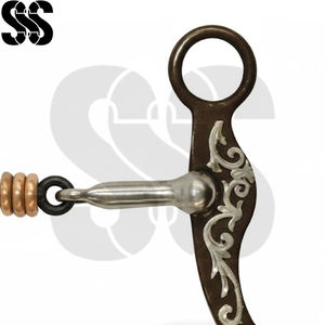 Nuevo Producto de Vendedor Confiable, Hecho en Pakistán, Servicio OEM ODM, Mejor Precio, Montura Española de Acero Inoxidable para Caballos de Trabajo Pesado - Product Image 6