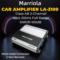 Amplificateur de voiture LA-2100 de haute qualité, puissant, 2*50w RMS, puissance réelle