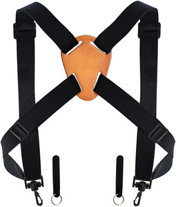 Correa de Arnés Binocular Ajustable en Forma de X 2026, Correa de Pecho de Lujo para Binoculares, Cámaras y Telémetros, Hecha en Pakistán - Product Image 1