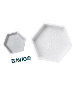 แม่พิมพ์หล่อพลาสติก PP จากโรงงาน BAVIGO สำหรับแผ่นปูพื้นคอนกรีตหกเหลี่ยมลายสวย - Product Image 1