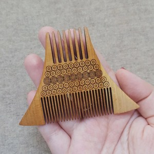 Premium Handmade Natural Wooden Comb For <b>Beard</b> Anti Static Wide Tooth Hair Comb <b>Beard</b> Comb for Men Women Salon Hair <b>Care</b> Gift - Product Image 3