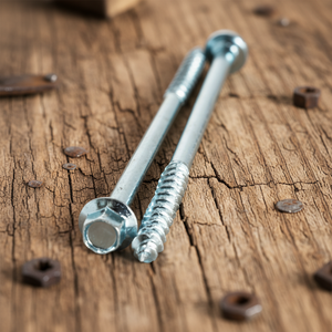 Tornillos de Cabeza Hexagonal de Alta Resistencia para Madera, Acero al Carbono Zincado, Métricos/Pulgadas, Clase 4.8 y 6.8, Marca PDC, Rosca Parcial - Product Image 1