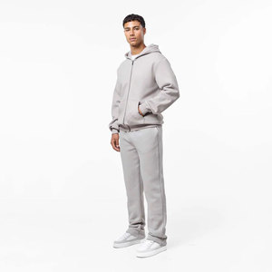 Ensemble de survêtement unisexe haut de gamme : sweat à capuche et pantalon de jogging, doux, confortable, coupe décontractée, plusieurs couleurs, OEM - Product Image 4