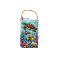 Sacs à bandoulière pour téléphone portable à thème estival très tendance - Sacs de rangement de plage personnalisés pour femmes