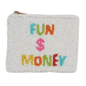Monedero de Mano con Diseño Moderno, Bordado con Cuentas, Hecho a Mano, con Color Personalizado para Mujer - Product Image 1