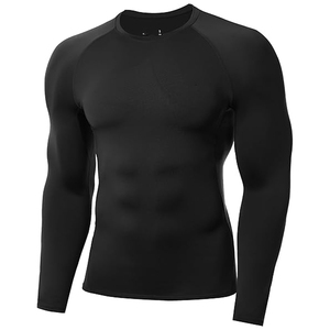 OEM Men <b>Compression</b> <b>Shirt</b> Long Sleeve Rash Guard Graphic Print UV Protection Custom Branding Supplier - Product Image 1