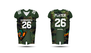 Maillots de football américain personnalisés pour jeunes, adultes et hommes, uniformes de football américain confortables, maillot de football américain par sublimation - Product Image 3