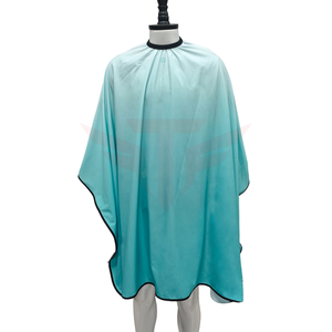 Capes de coiffure et tabliers de barbier de luxe en nylon écologique, imperméables, surdimensionnés, avec logo personnalisé, pour salon de coiffure - Product Image 6