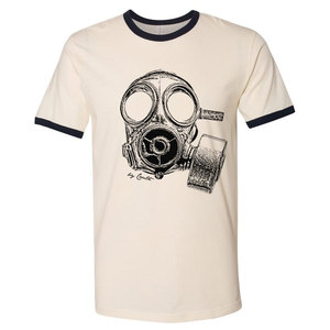 Camiseta de Verano Vintage para Mujer, Manga Corta, Estampado Digital, Color Negro y Blanco, Cuello en V, Estilo Casual - Product Image 5