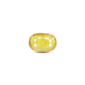 Yellow Sapphire 7.85 Carat Oval Cut Loose Gemstone for Fine Jewelry - Product Image 1