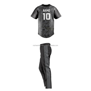 Blank Plain Printed Customized <b>Baseball</b> Wear Uniform <b>Set</b> Street Wear Men <b>Baseball</b> Jerseys Custom Made <b>Baseball</b> T Shirt - Product Image 6
