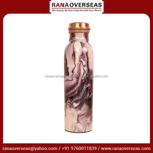 Best Quality Ecofriendly Classic Design Enamel Copper Water <b>Bottle</b> with for for Outdoor <b>Sports</b> & Travel Unisex - Product Image 4