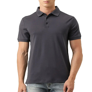 เสื้อเชิ้ตแขนสั้นผู้ชาย ผ้าคอตตอนถักปิเก้ หนัก 220 กรัม 100% ทรงคลาสสิค แห้งเร็ว มีกระเป๋า สัมผัสนุ่ม - Product Image 5