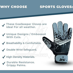 Gants de gardien de but de haute qualité avec logo personnalisé, gants de gardien de but multi-usages, service OEM, gants de gardien de but - Product Image 6