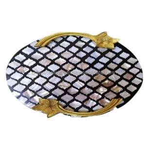 Dernier arrivage Ensemble de plateaux imbriqués pour vadrouille Plateaux empilables en bois faits à la main pour paniers cadeaux Présentoir décoratif Rangement de cuisine - Product Image 3