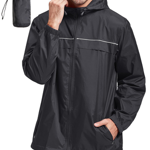 Veste d'hiver matelassée à capuche, coupe-vent imperméable et respirante pour homme, vêtements de sport d'extérieur, service OEM - Product Image 1