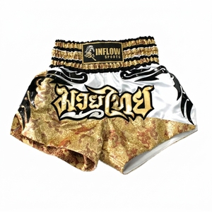 Pantalones Cortos de Artes Marciales Unisex para Adultos, Corte Regular, Secado Rápido, Ropa Deportiva, Pantalones Cortos de Muay Thai, Cómodos y Atléticos - Product Image 2
