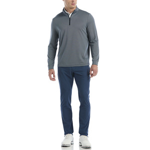 Men’s Casual <b>Golf</b> Quarter Zip Pullover <b>Long</b> <b>Sleeve</b> Everyday Sportswear <b>Golf</b> <b>Top</b> Custom Logo OEM Wholesale Manufacturer - Product Image 6