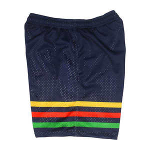 2026 New Custom Double <b>Layers</b> Sublimation Polyester Shorts Street Wear Inseam Gym Basketball Shorts Knee Mesh Men's Shorts - Product Image 6