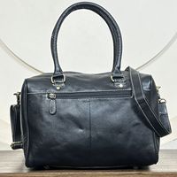 Tas Selempang Kulit Asli Motif Kotak-Kotak Merah Hitam Rantai Desain Terbaru 2026 Unisex