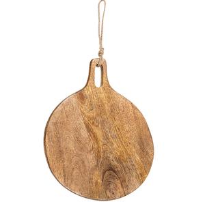 Tabla de cortar de diseño atractivo para reuniones y frutas, tabla de madera maciza de la mejor calidad para cortar pizza, ¡en oferta! - Product Image 1