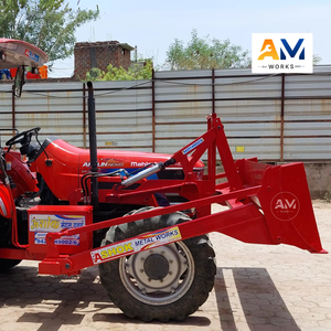 อุปกรณ์ต่อพ่วงรถดันดินเหล็กอ่อนขนาด 7 ฟุต 9 นิ้ว ยี่ห้อ Ashok Metal Works สำหรับรถแทรกเตอร์ Machindra 2WD น้ำหนัก 600 กก. กำลัง 40+ แรงม้า รับประกัน 1 ปี ระบบไฮดรอลิก - Product Image 1