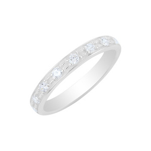 Nouvelle Bague de Mariage en Argent Sterling 925 Pur de Haute Qualité 2026 pour Femme, avec Zircon Cubique Naturel de Qualité Supérieure, Bijoux Fins - Product Image 1