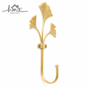 Solid Brass Modern Flat Wall Hook Brushed Gold Finish Heavy Duty <b>Coat</b> <b>Robe</b> Towel Hat Bag Holder Minimalist Wall Mounted Hook - Product Image 3
